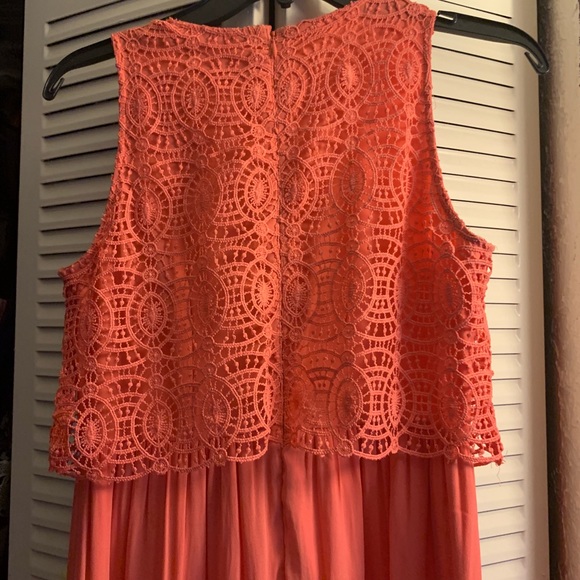 Loft dress in coral - Picture 3 of 5